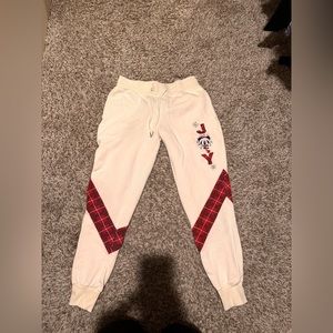 Disney christmas themed sweatpants